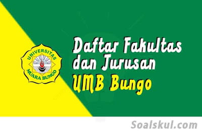 daftar fakultas jurusan umb bungo daftar fakultas jurusan umb bungo