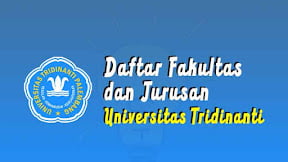 Daftar Fakultas dan Jurusan Universitas Tridinanti (TERBARU)