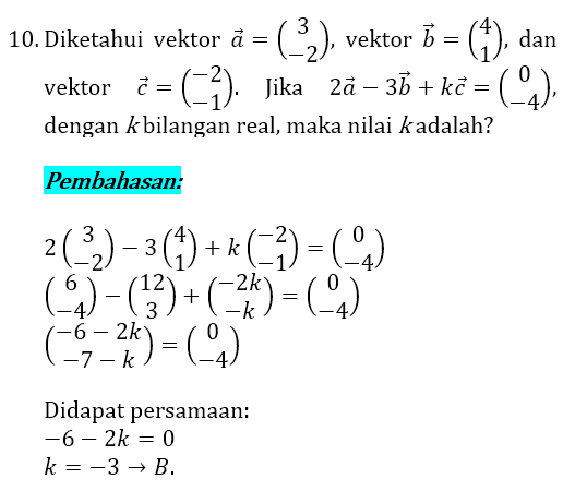 Soal dan Pembahasan Vektor 10 Soal dan Pembahasan Vektor 10