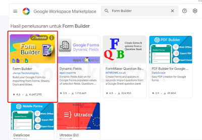 instal form builder instal form builder