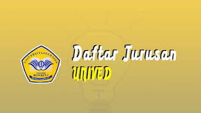 Daftar Fakultas dan Jurusan UNIVED Bengkulu (TERBARU)