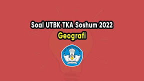 Soal UTBK Geografi 2022 PDF dan Pembahasannya