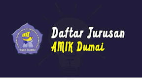 Daftar Jurusan di AMIK Dumai Riau (TERBARU)
