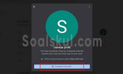 langkah 6 ganto foto profil gmeet laptop langkah 6 ganto foto profil gmeet laptop