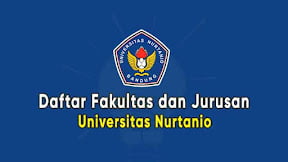 Daftar Fakultas dan Jurusan Universitas Nurtanio (TERBARU)
