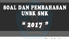 Soal dan Pembahasan UNBK SMK 2017