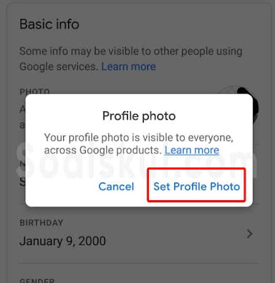 langkah 6 ganto foto profil gmeet hp langkah 6 ganto foto profil gmeet hp