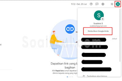 langkah 2-3 ganto foto profil gmeet laptop langkah 2-3 ganto foto profil gmeet laptop