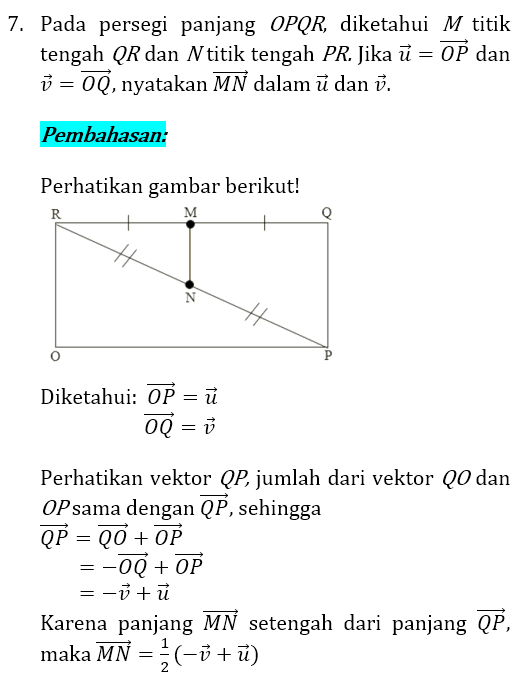 Soal dan Pembahasan Vektor 7 Soal dan Pembahasan Vektor 7