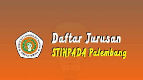 Daftar Jurusan di STIHPADA Palembang (TERBARU)