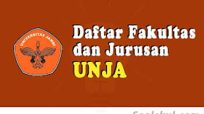 Daftar Fakultas Dan Jurusan UNJA Jambi (TERBARU)