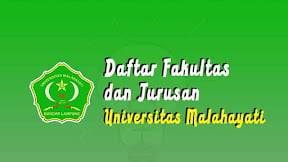 Daftar Fakultas Dan Jurusan Universitas Malahayati (TERBARU)