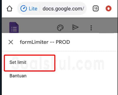 langkah 4 mengatur batas waktu hp formLimiter langkah 4 mengatur batas waktu hp formLimiter