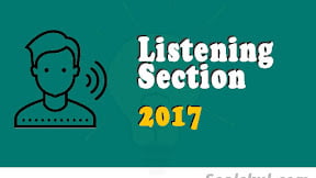 Listening Section UNBK SMA 2017