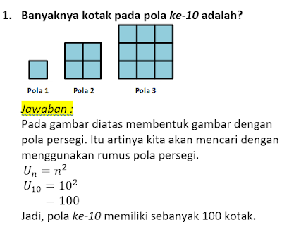 contoh soal dan pembahasan pola bilangan 1 contoh soal dan pembahasan pola bilangan 1