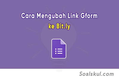 Cara Mengubah Nama Link Google Form ke Bit.ly Custom dan Gratis Cara Mengubah Nama Link Google Form ke Bit.ly Custom dan Gratis