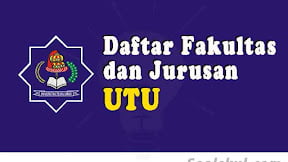 Daftar Fakultas Dan Jurusan UTU Aceh (TERBARU)