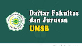 Daftar Fakultas dan Jurusan UMSB Sumatera Barat (TERBARU)
