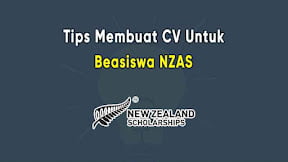 9 Tips Membuat CV Untuk Beasiswa NZAS Baik & Benar