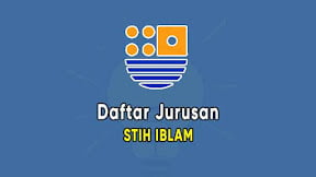 Daftar Jurusan Sekolah Tinggi Ilmu Hukum IBLAM (TERBARU)