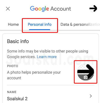 langkah 4-5 ganto foto profil gmeet hp langkah 4-5 ganto foto profil gmeet hp