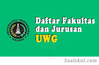daftar fakultas jurusan uwg daftar fakultas jurusan uwg