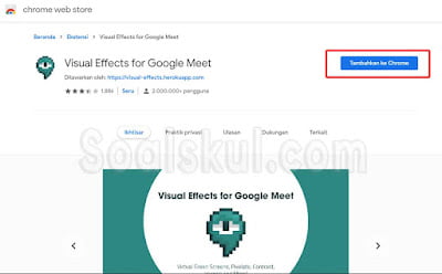 langkah 4 instal visual effect google meet langkah 4 instal visual effect google meet