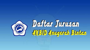 Daftar Jurusan di Akademi Kebidanan Anugerah Bintan (TERBARU)