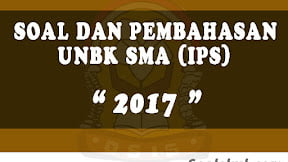 Soal dan Pembahasan UNBK SMA 2017 (IPS)