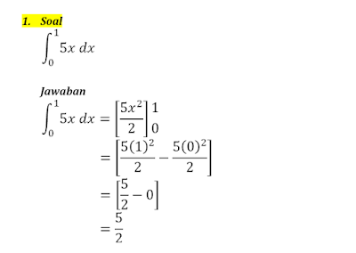 contoh integral tentu 1 contoh integral tentu 1