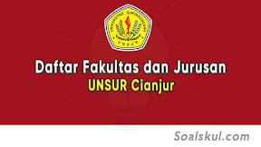 Daftar Fakultas dan Jurusan UNSUR Cianjur (TERBARU)