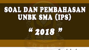 Soal dan Pembahasan UNBK SMA 2018 (IPS)
