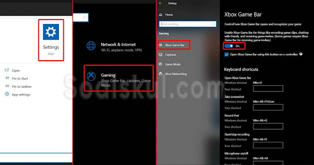 langkah 1-3 cara merekam layar gmeet dengan aplikasi bawaan laptop