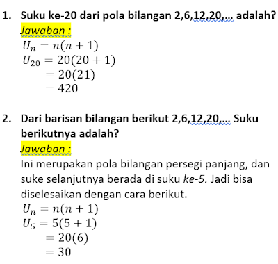 contoh soal dan pembahasan pola bilangan persegi panjang contoh soal dan pembahasan pola bilangan persegi panjang