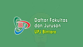 Daftar Fakultas dan Jurusan UPJ Bintaro (TERBARU)
