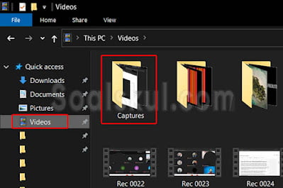 langkah 8 cara merekam layar gmeet dengan aplikasi bawaan laptop