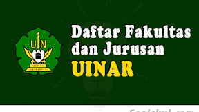 Daftar Fakultas Dan Jurusan UIN Ar-Raniry Aceh (TERBARU)