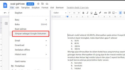 langkah 5 word to gform langkah 5 word to gform