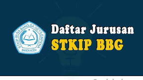 Daftar Jurusan di STKIP BBG Banda Aceh (TERBARU)