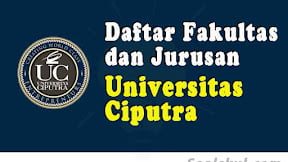 Daftar Fakultas Dan Jurusan Universitas Ciputra (TERBARU)