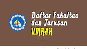Daftar Fakultas dan Jurusan UMRAH Tanjung Pinang (TERBARU)