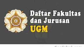 Daftar Fakultas Dan Jurusan UGM (TERBARU)