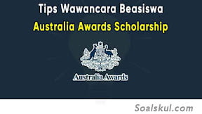 Tips Lolos Interview Beasiswa Australia Awards Scholarship (AAS)