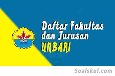 daftar fakultas jurusan di unbari daftar fakultas jurusan di unbari