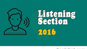 Listening Section UNBK SMA 2016