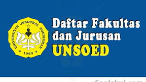Daftar Fakultas Dan Jurusan Di UNSOED (TERBARU)