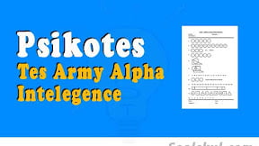 Contoh Soal Tes Army Alpha Intelegence Dalam Psikotes