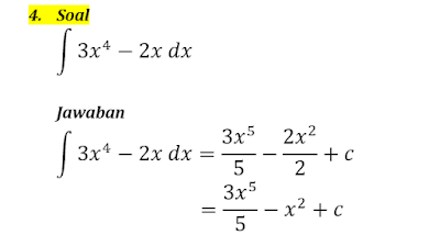 contoh integral tak tentu 4 contoh integral tak tentu 4