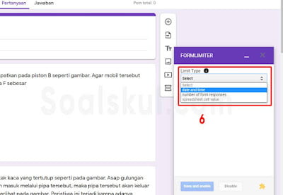 langkah 6 setting timer gform langkah 6 setting timer gform