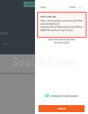 langkah 6 merubah link gform ke bit.ly custom langkah 6 merubah link gform ke bit.ly custom